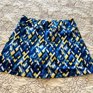 A/ SmashGal Running/Tennis Skort w/Built-in Boy Shorts. Size XS (Size 4).